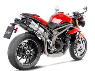 Nuevo escape LeoVince LV One Evo para la Triumph Speed Triple Nuevo escape LeoVince LV One Evo para la Triumph Speed Triple
