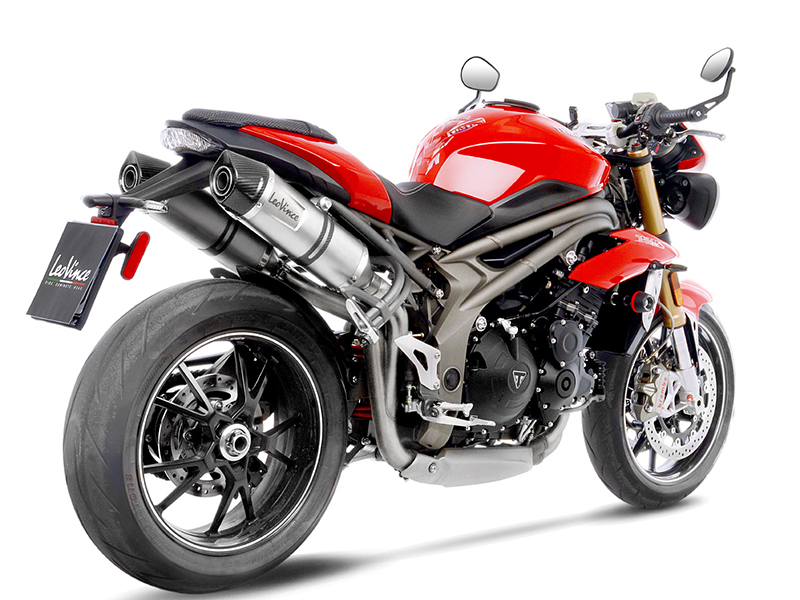 Nuevo escape LeoVince LV One Evo para la Triumph Speed Triple
