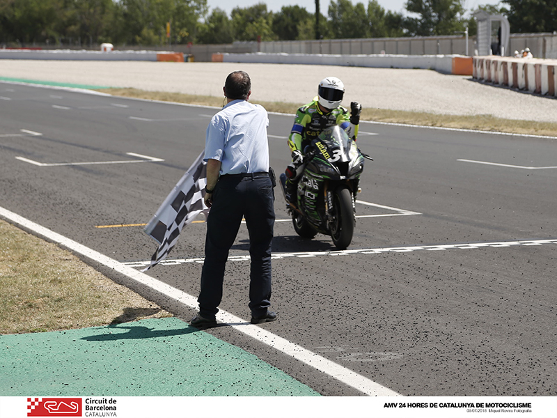 El Kawasaki Català Aclam se impone en las AMV 24 Horas de Catalunya de Motociclismo
