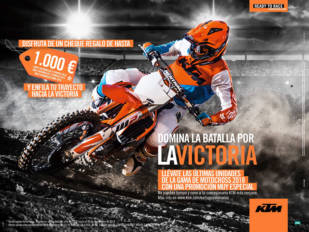 Campaña de descuentos para la gama KTM SX 2018 de motocross Campaña de descuentos para la gama KTM SX 2018 de motocross