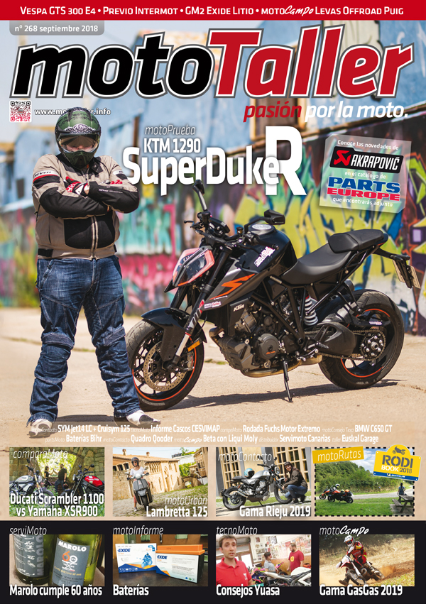 MotoTaller 268 – septiembre 2018