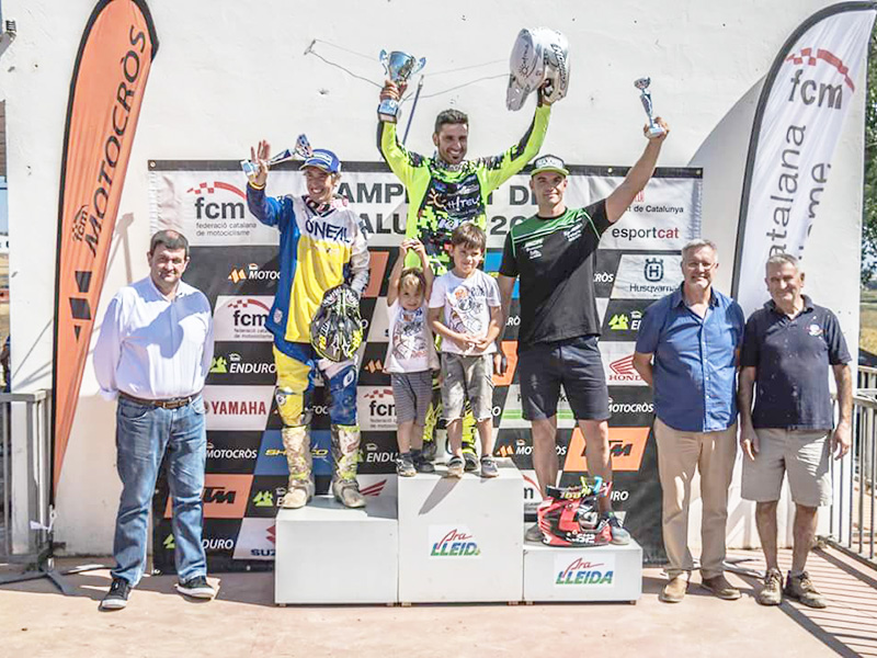 Ramon Brucart se proclama Campeón de Catalunya de MX3