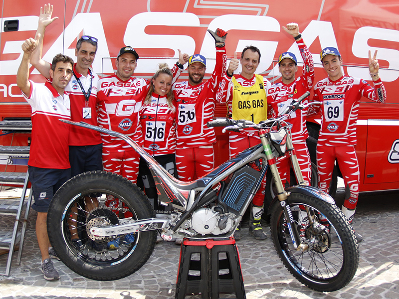 GasGas, la referencia en el Campeonato del Mundo de TrialE