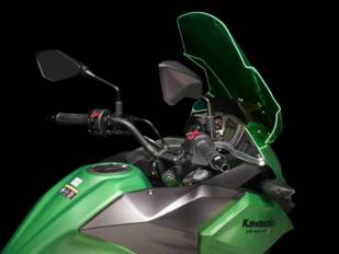 Luminosidad ‘Lime Green’ con los nuevos parabrisas Kappa para Kawasaki