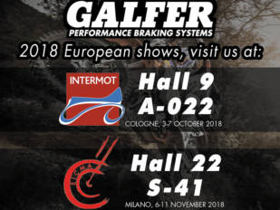 Galfer confirma su presencia en Intermot y en EICMA