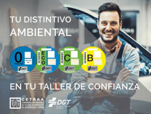 Los talleres también suministrarán los distintivos ambientales para motos Los talleres también suministrarán los distintivos ambientales para motos