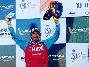 Ramon Brucart, cuarto en el Campeonato de España de Motocross en la categoría Masters 35