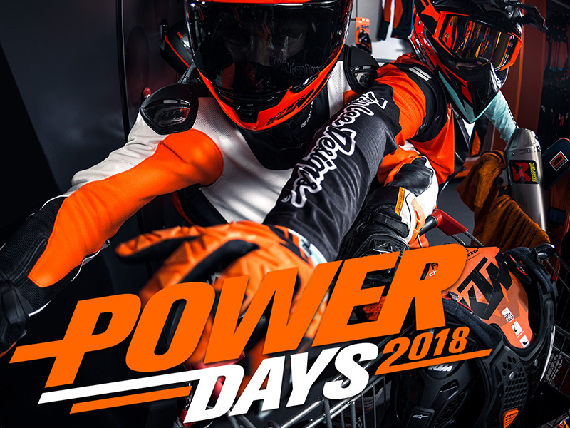 Vuelven los KTM PowerDays 2018