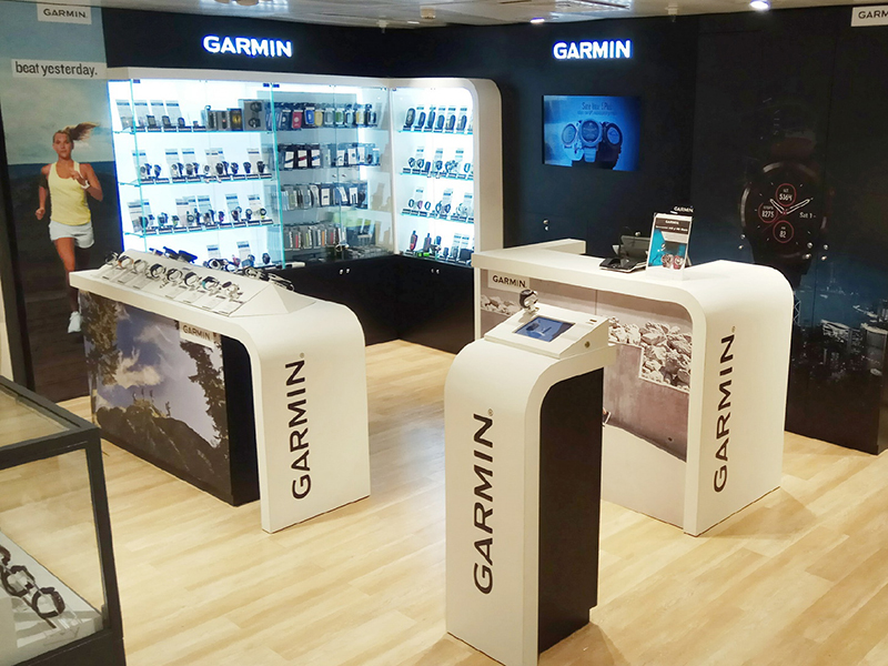 Garmin abre una tienda en Madrid
