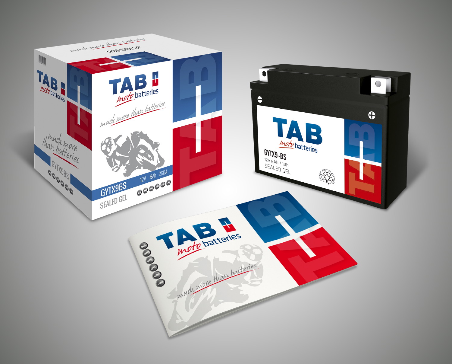 TAB Spain presenta su nuevo catálogo de baterías de moto
