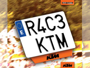 Es el momento de conseguir una KTM con matrícula KTM