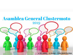 Clustermoto celebrará su asamblea general el 4 de abril en Fira de Barcelona