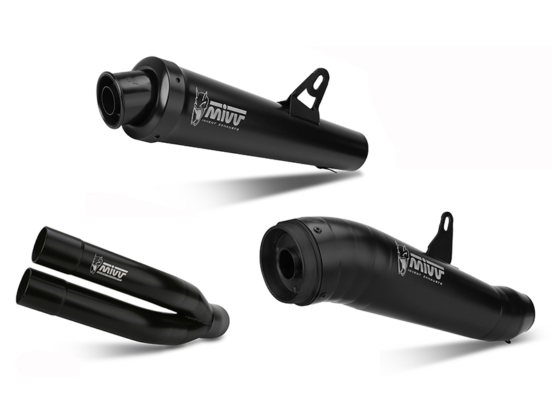 Mivv apuesta al negro con sus escapes Ghibli, Double Gun y XCone