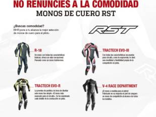 Monos de cuero RST: no renuncies a la comodidad