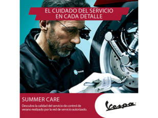 Summer Care 2019, el programa de mantenimiento de verano de Grupo Piaggio