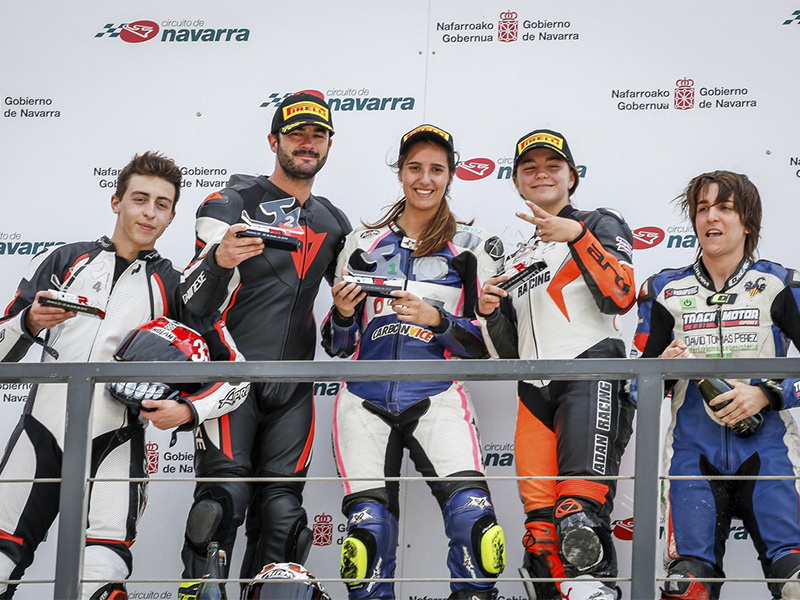 Dos de dos de Sara Sánchez en la Copa Benelli-CETELEM