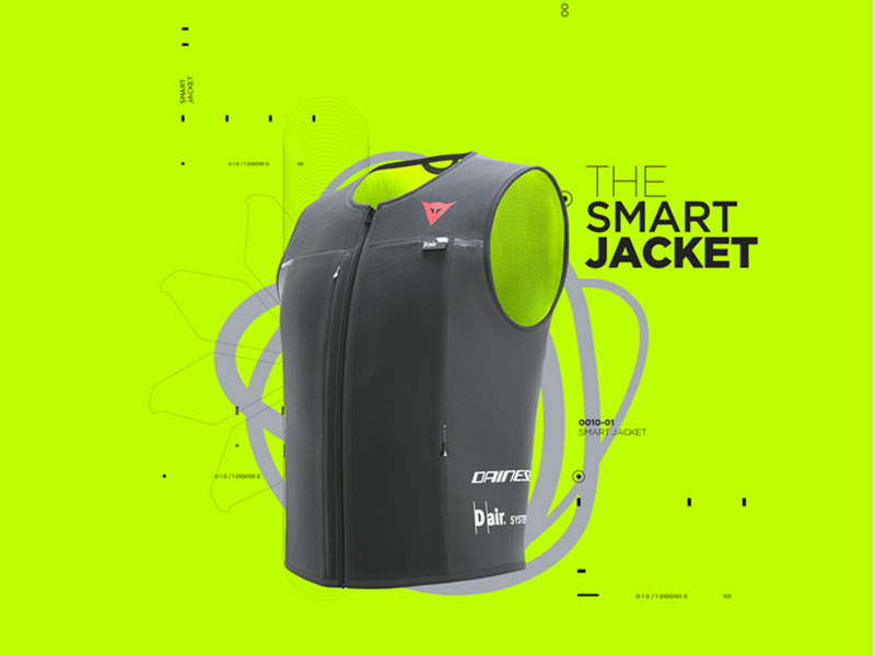 Dainese lanza su Smart Jacket con tecnología D-air