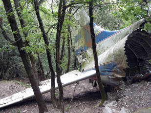 El DC-6 estrellado en la sierra de l’Albera, por Manel Kaizen