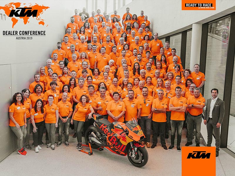 KTM España celebra en Mattighofen su Dealer Meeting anual