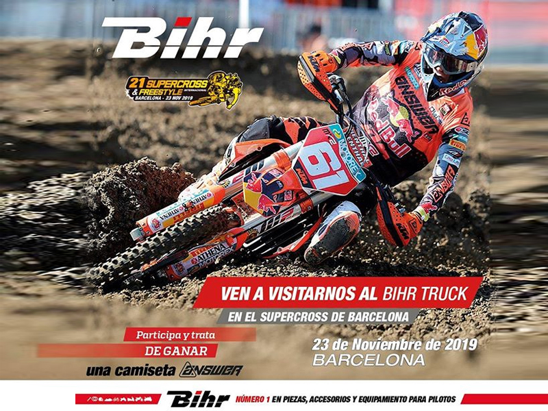Bihr calienta motores para el Supercross