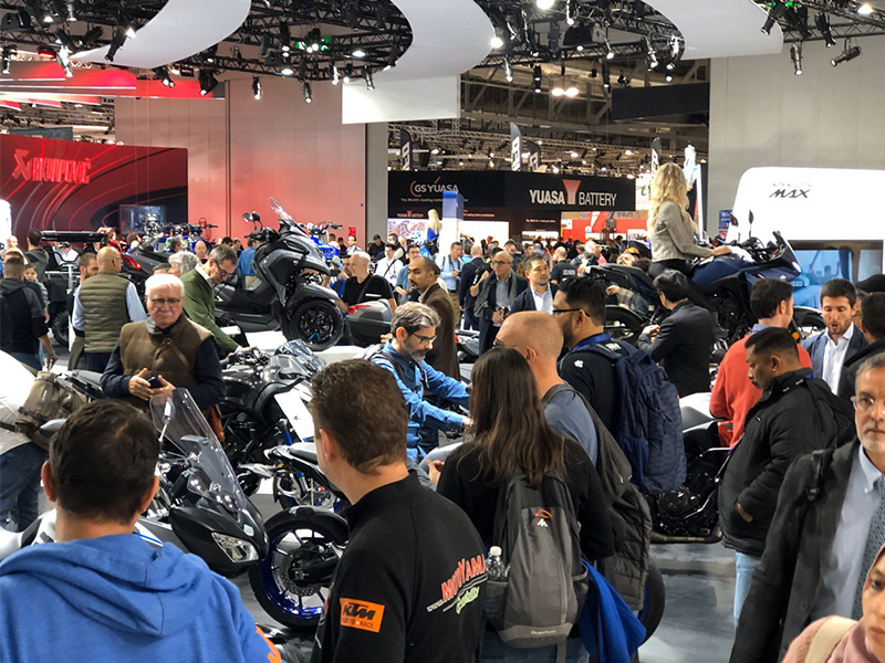 EICMA 2019 bate récord de visitantes: casi 800.000