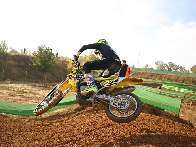 Ramon Brucart se proclama subcampeón de España de motocross en la categoría Máster-35