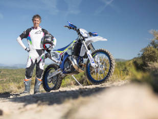 Sherco 250 SE Factory: Vigor azul