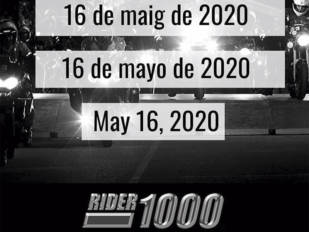 La Rider 1000 del año que viene se celebrará el 16 de mayo