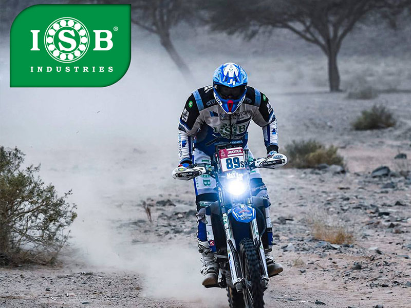 El piloto de ISB Industries Francesco Catanese consigue acabar el Dakar 2020