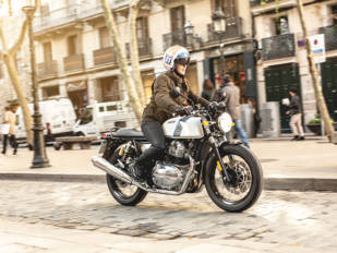 Probamos la “gemela” deportiva de Royal Enfield: Continental GT 650 Probamos la “gemela” deportiva de Royal Enfield: Continental GT 650