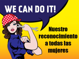 ¡Feliz día de la Mujer!