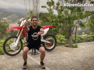 La Federació Catalana de Motociclisme da gas desde casa