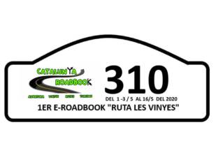 Ruta les Vinyes, un E-Roadbook virtual organizado por Catalunya Roadbook