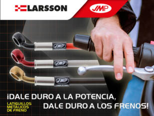 Larsson presenta la nueva gama de latiguillos metálicos JMP