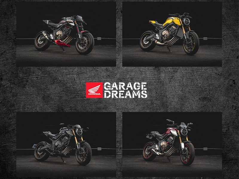 No te pierdas el video en el que Honda recopila las creaciones del Concurso Garage Dreams Contest