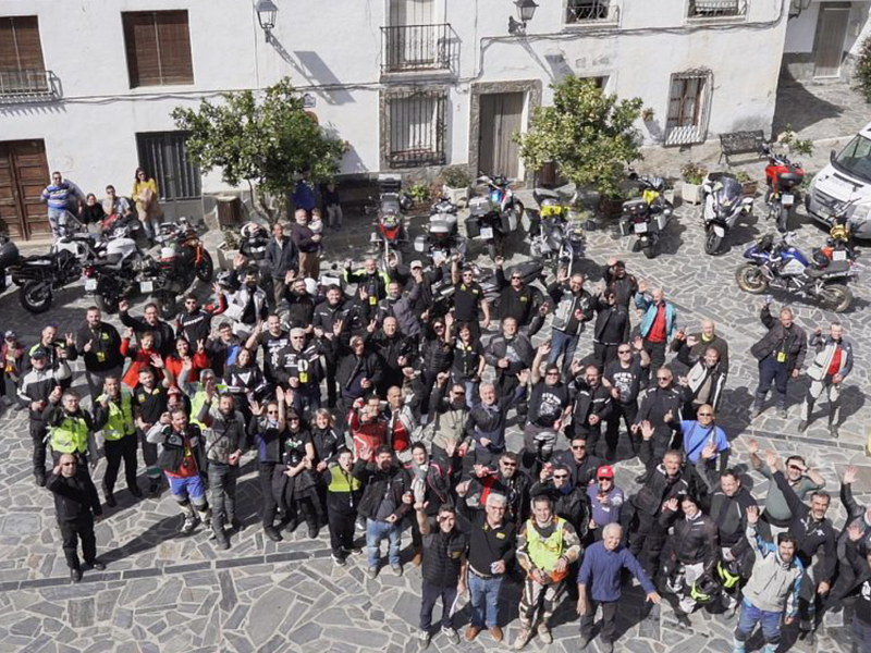 Éxito de la primera ruta del Touratech Riders Club