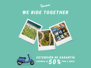 Grupo Piaggio lanza una campaña de descuentos en la extensión de la garantía por dos años Grupo Piaggio lanza una campaña de descuentos en la extensión de la garantía por dos años