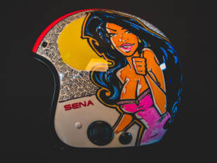Savage Art Contest de Sena: El lienzo es un casco Savage Art Contest de Sena: El lienzo es un casco