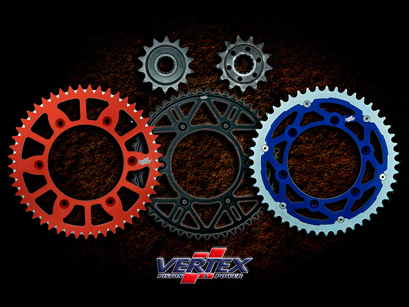 Vertex Pistons desarrolla una nueva línea de piñones y coronas