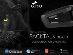 Cardo Systems lanza el PackTalk Black Special Edition Cardo Systems lanza el PackTalk Black Special Edition