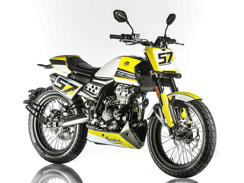 Nueva FB Mondial Flat Track 125: haciendo honor a su nombre