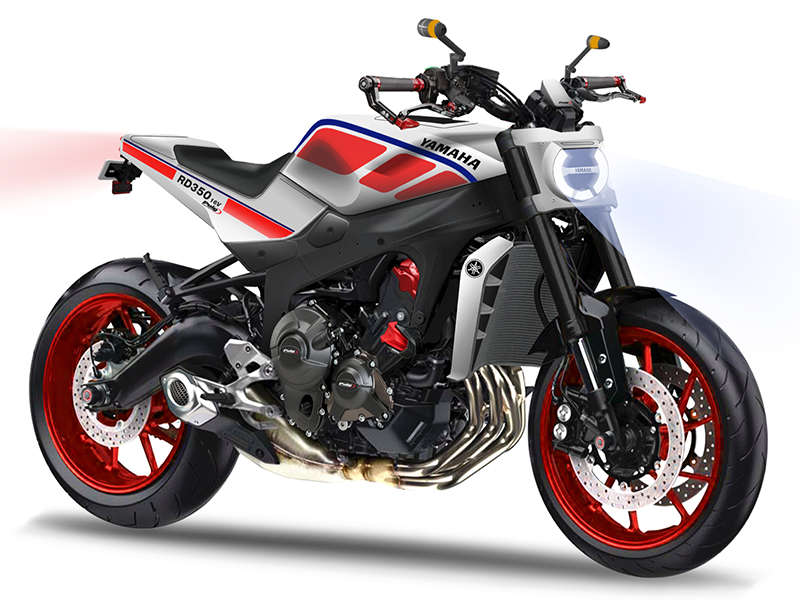 ¿Cómo sería la mítica Yamaha RD 350 en 2020? Puig la reinterpreta