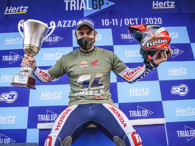 Los pilotos de Galfer logran un triplete de títulos mundiales de trial