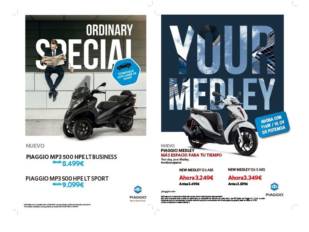 Grupo Piaggio mantiene atractivas promociones para varios de sus modelos Grupo Piaggio mantiene atractivas promociones para varios de sus modelos