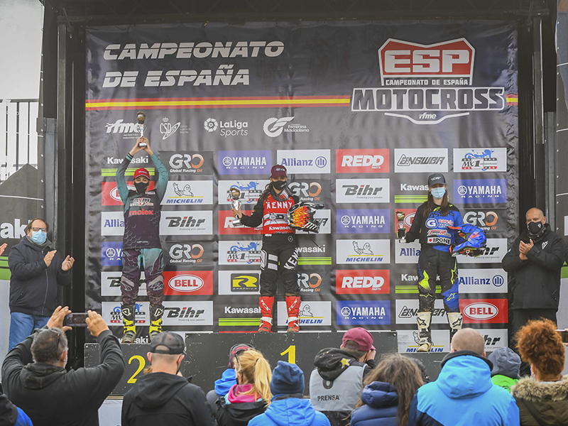 Gabriela Seisdedos, Campeona de España de Motocross 2020