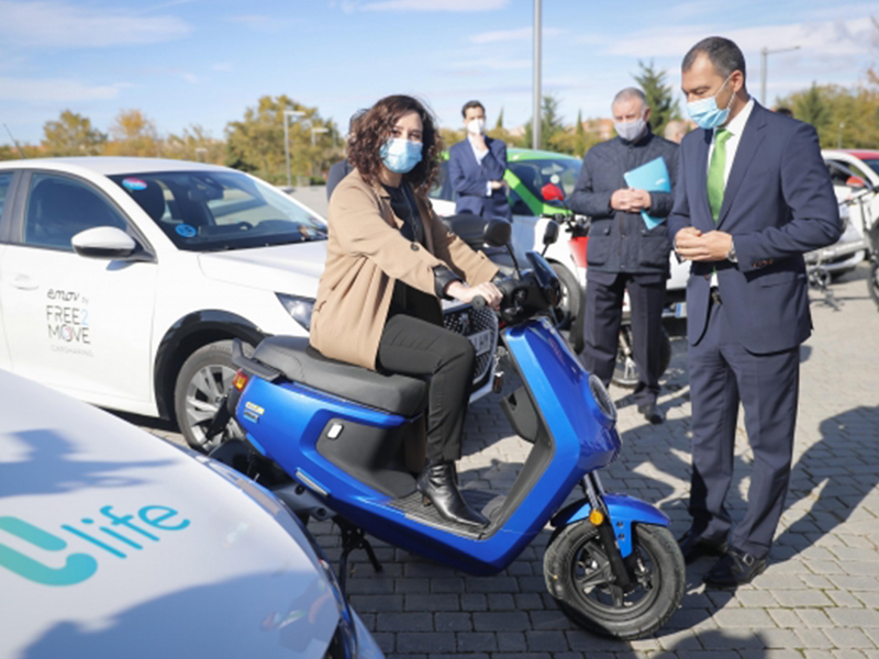 NIU anima a otras comunidades a copiar a Madrid en ayudas a la movilidad eléctrica