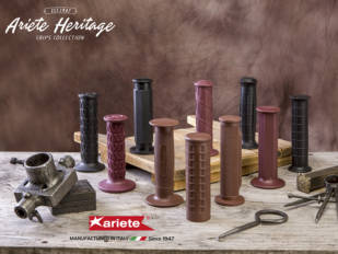 Un accesorio perfecto para las café racer y neo retro: la colección de puños Ariete Heritage