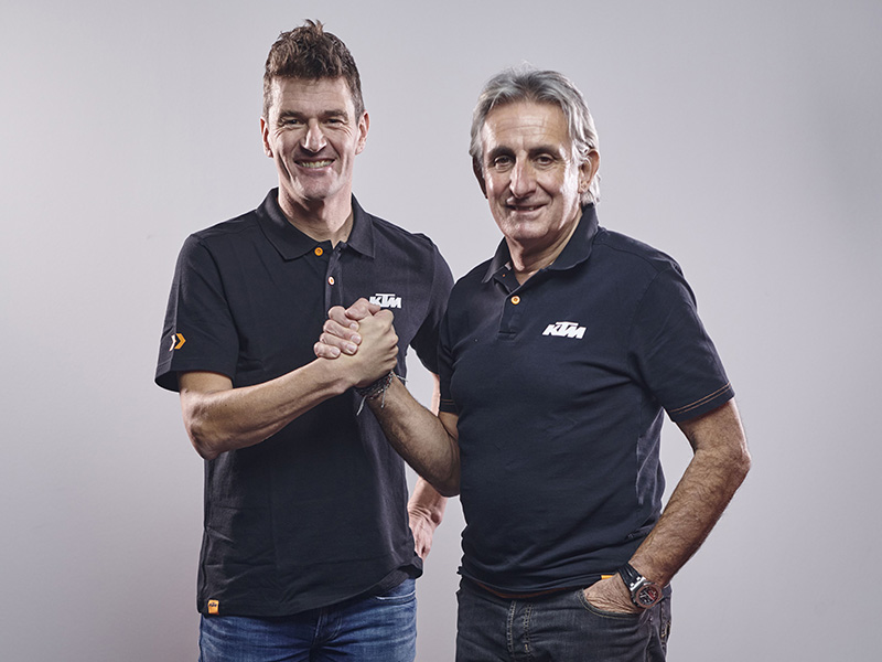 Marc Coma toma el relevo de César Rojo a los mandos de KTM