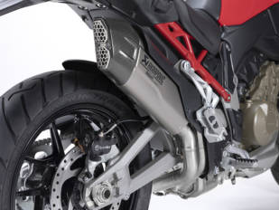 Akrapovič y Ducati se alían para aumentar la deportividad de la Multistrada V4