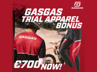 Bono de equipamiento GasGas Apparel al comprar una TXT Racing o una TXT GP 2020